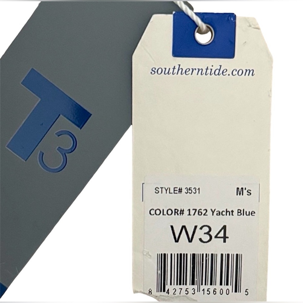 Southern Tide Classic Navy Flat Front Shorts - Picture 3 of 3